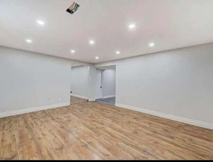 Basement cleaned and ready
