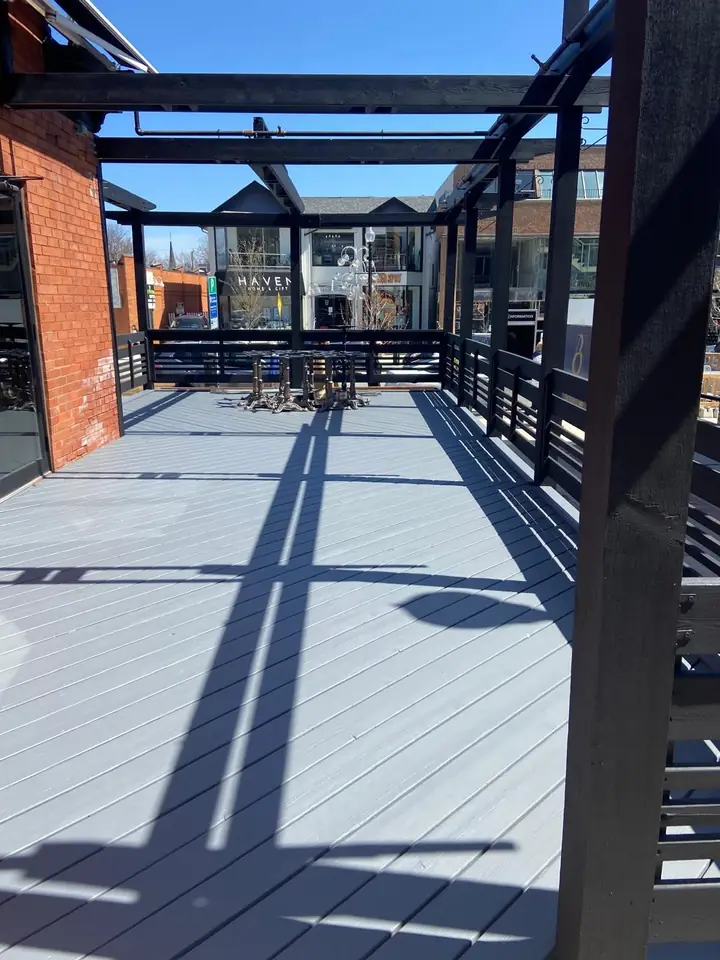 Pergola over the new deck