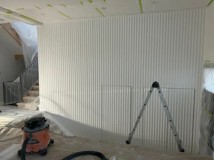 Dust removal after the build